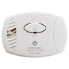 BRK CO400 carbon monoxide alarm with battery operation, mounted on wall, safety device for detecting CO gas.