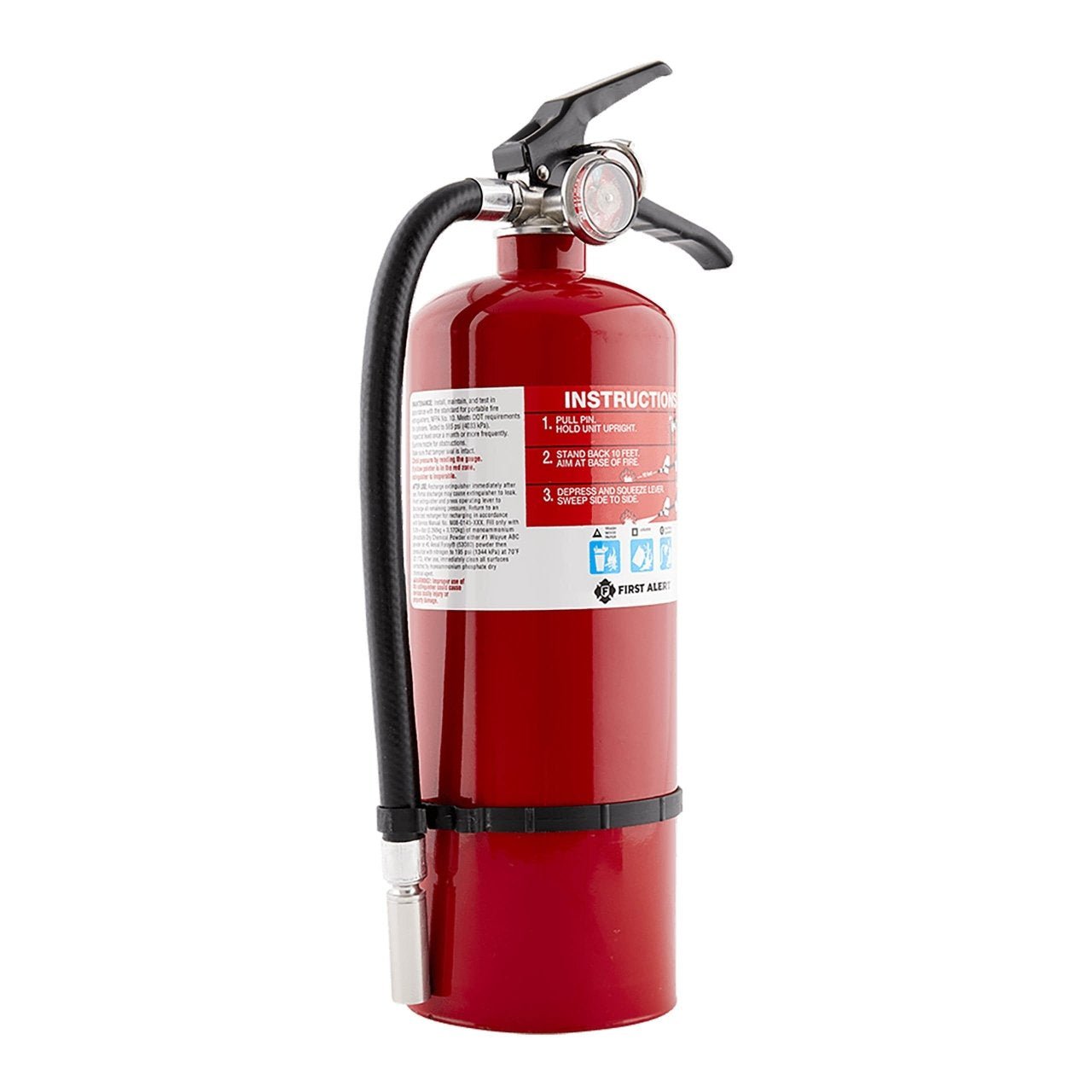 BRK PRO5 fire alarm mounted on ceiling, showcasing its sleek design and alert indicator for home safety.