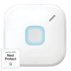 BRK fire alarm sensor with ULC certification, mounted on wall, showcasing safety device for fire detection.