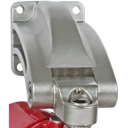 System Sensor ULC fire alarm in white, mounted on wall, with label and wiring visible, designed for fire safety in buildings