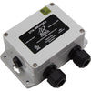 Ditek DTK-MRJPOEX network surge protector with RJ45 ports, designed for reliable data line protection.