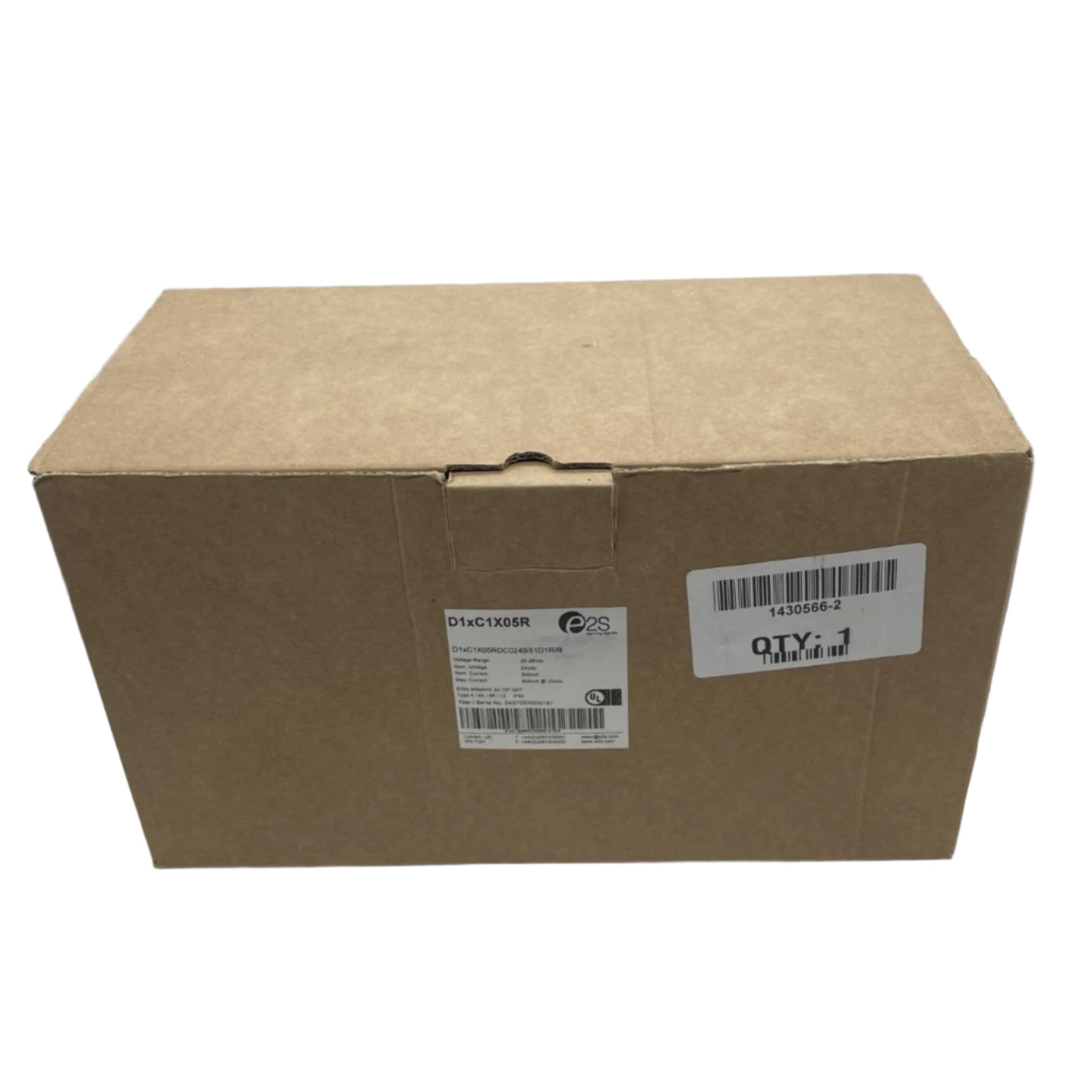 E2S by The Signal Source D1XC1X05RDC024BS1D1RR industrial sensor with electronic components in a compact design