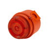 E2S by The Signal Source IS-MB1-R/R industrial sensor with red and white components on a white background.