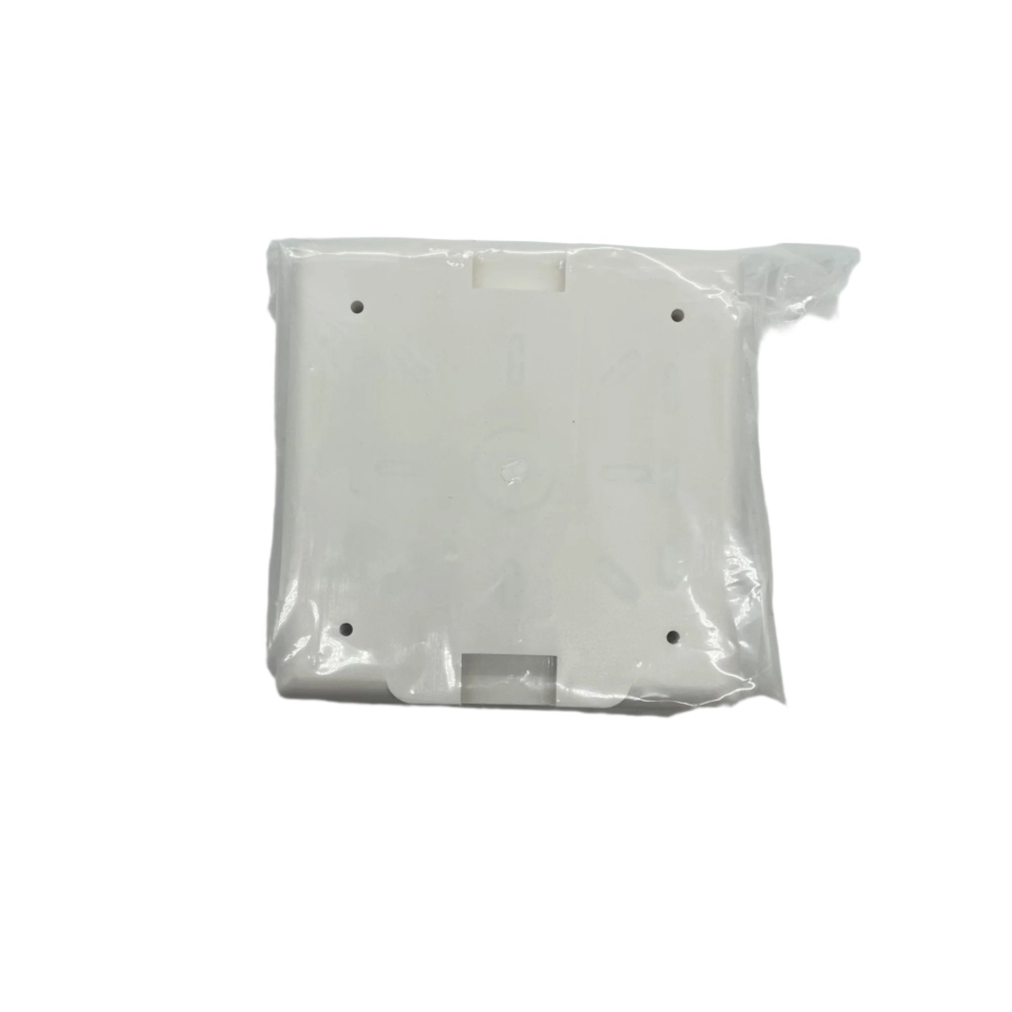 Eaton Wheelock IOB-W backbox for electrical installations, shown installed with wiring and mounting details.