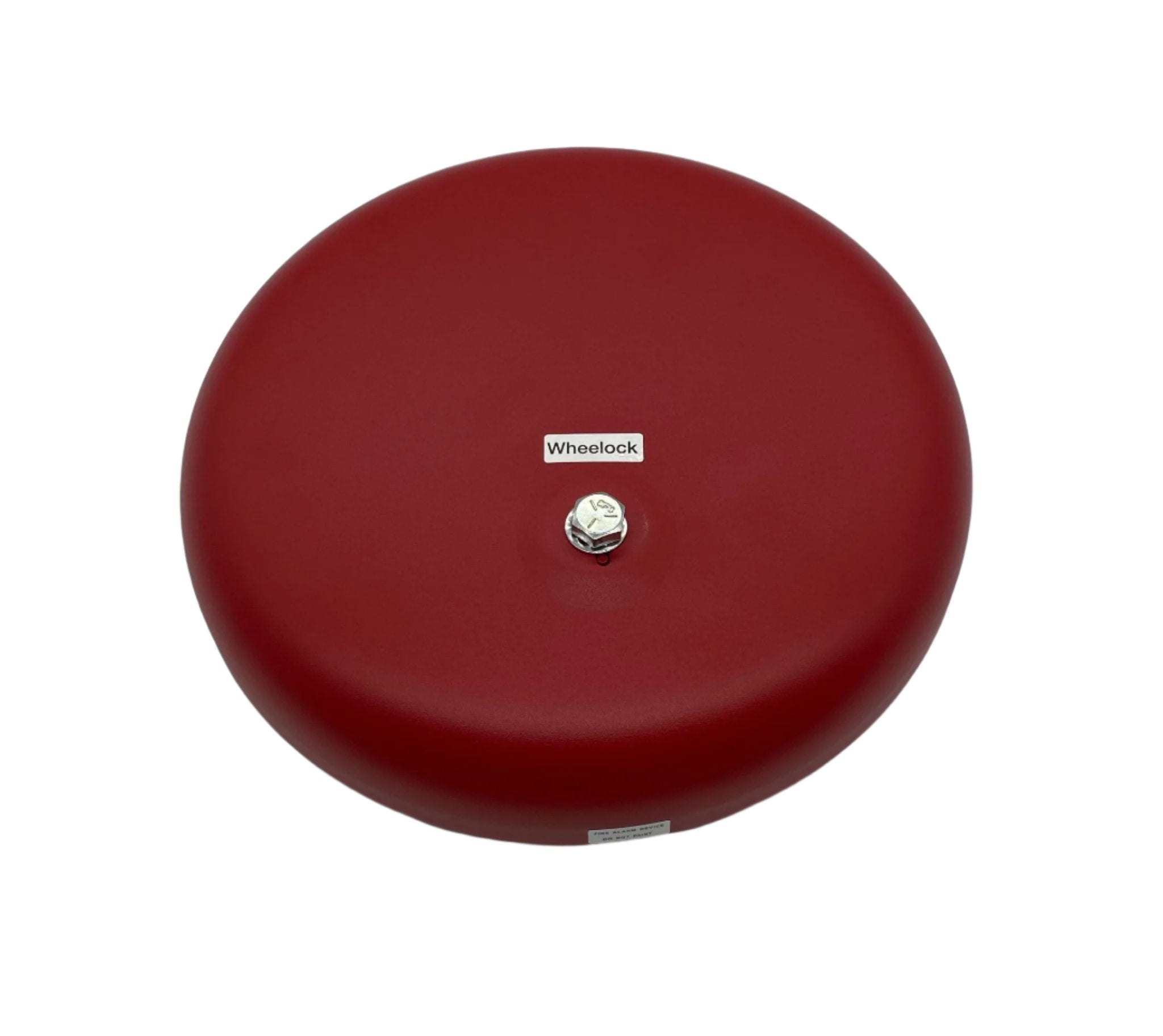 Eaton Wheelock 43T-G10-24-R bell with metal casing and mounting bracket, designed for industrial or commercial signaling systems.