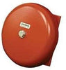 Eaton Wheelock 43T-G6-24-R bell, a sturdy metal fire alarm bell with mounting bracket, designed for emergency notification systems.