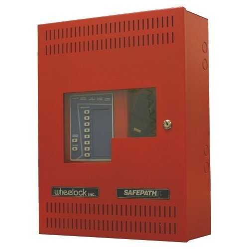 Eaton Wheelock AM-SP40S-PMK emergency alarm bell with black finish, mounted on a wall for industrial safety signaling.