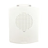 Eaton Wheelock EL4XSPK-NW fire alarm system sensor with black finish, mounted on wall for fire safety detection.