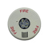 Eaton Wheelock ELHSWC horn strobe alarm with black housing and mounting hardware, designed for emergency signaling systems.