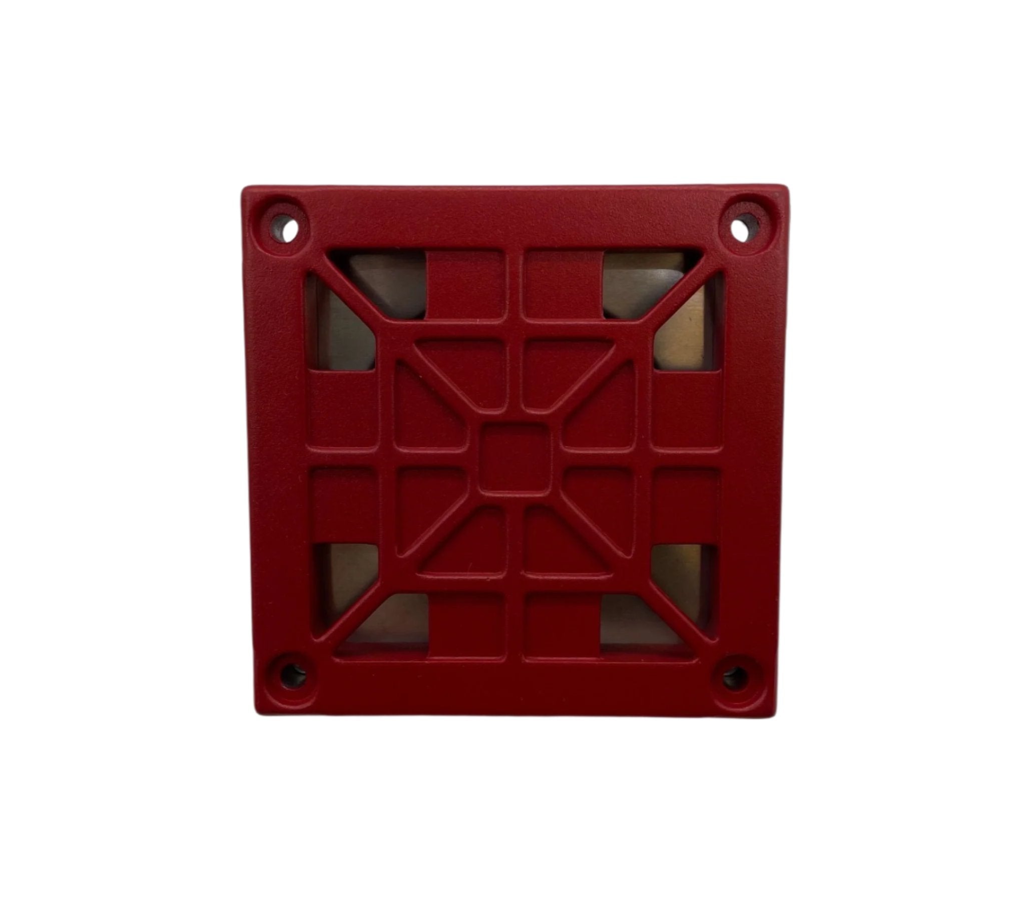 Eaton Wheelock 31T-115-R horn with metal mounting bracket and wiring, designed for industrial or security alarm systems.