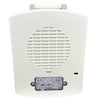 Eaton Wheelock EL3RHS-FW emergency LED warning light with red lens and mounting bracket, designed for industrial safety applications.