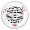 Eaton Wheelock ELFHNWC horns with black finish, designed for industrial signaling and loud alert sound in safety systems.