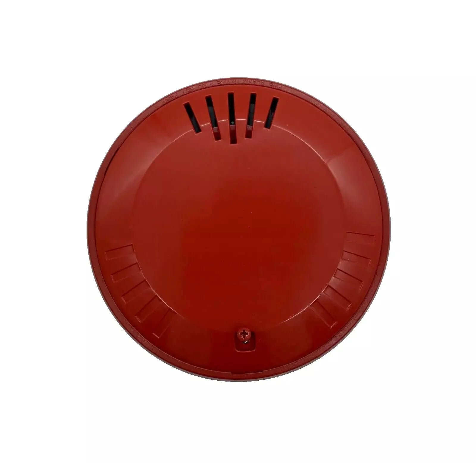 Eaton Wheelock HNRC Exceder Horn Ceiling mounted alarm horn with black grille and mounting bracket, designed for emergency signaling.