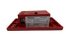 Eaton Wheelock MIZ-24S-R horns with mounting hardware, black finish, designed for emergency and warning signals.