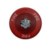 Eaton Wheelock Eluxa high fidelity speaker strobe with speaker grille and flashing light for emergency alert systems