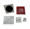 Eaton Wheelock E70-R speaker mounted on wall, black enclosure, designed for public address and emergency communication systems