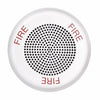Eaton Wheelock ELSPKWC speaker with black grille, mounted on a wall, designed for professional sound and communication systems