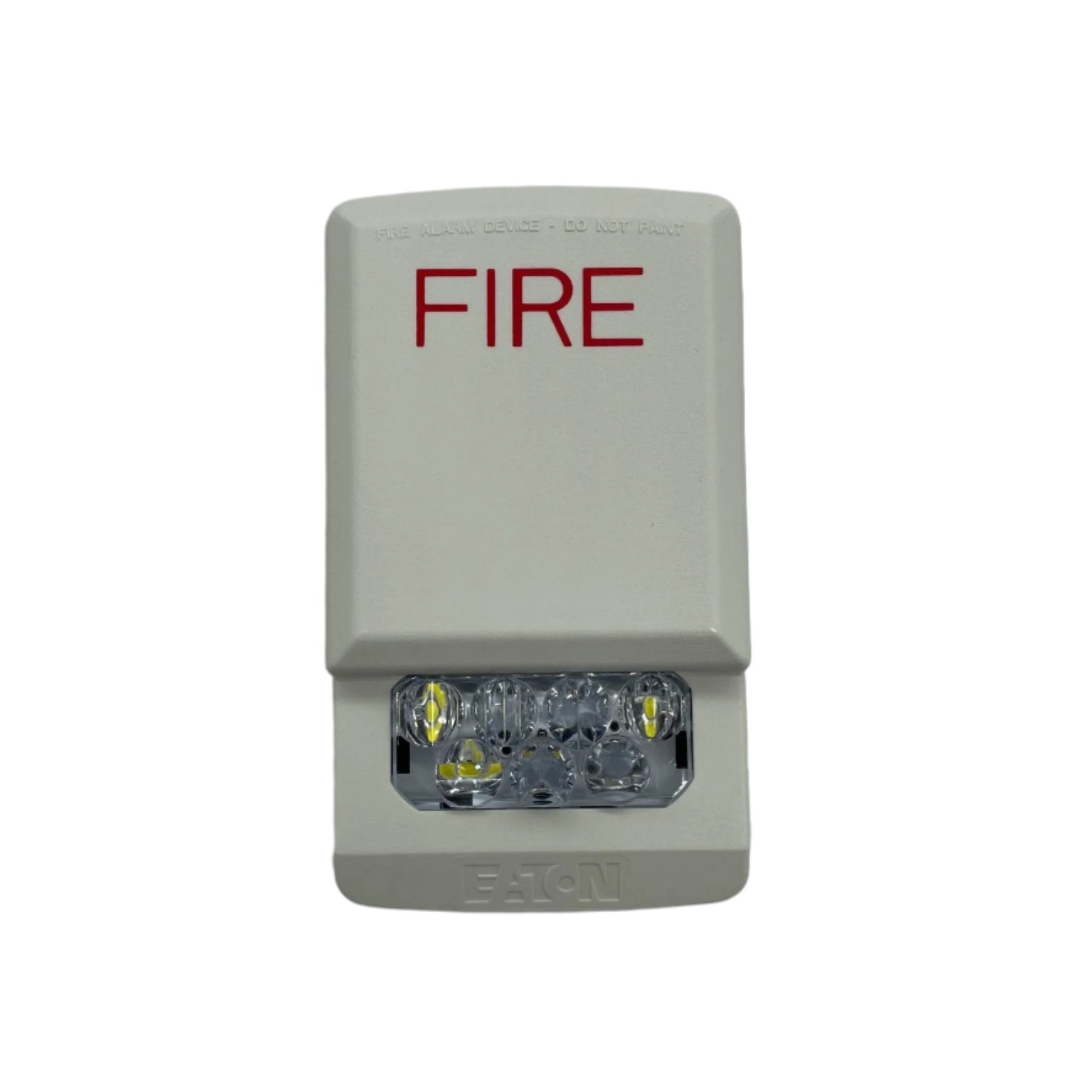 Eaton Wheelock ELSTW strobe light with Jem Systems Canada label, mounted on a panel, designed for emergency signaling.