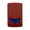 Eaton Wheelock LSTR3-NB strobe light with white housing and clear lens, mounted on a ceiling.