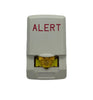 Eaton Wheelock LSTW3-ALA strobe light with red lens and mounting bracket, designed for emergency signaling and alert systems.