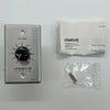 Eaton Wheelock VC-10 fire alarm horn/strobe with red housing and mounting bracket for emergency alert systems.