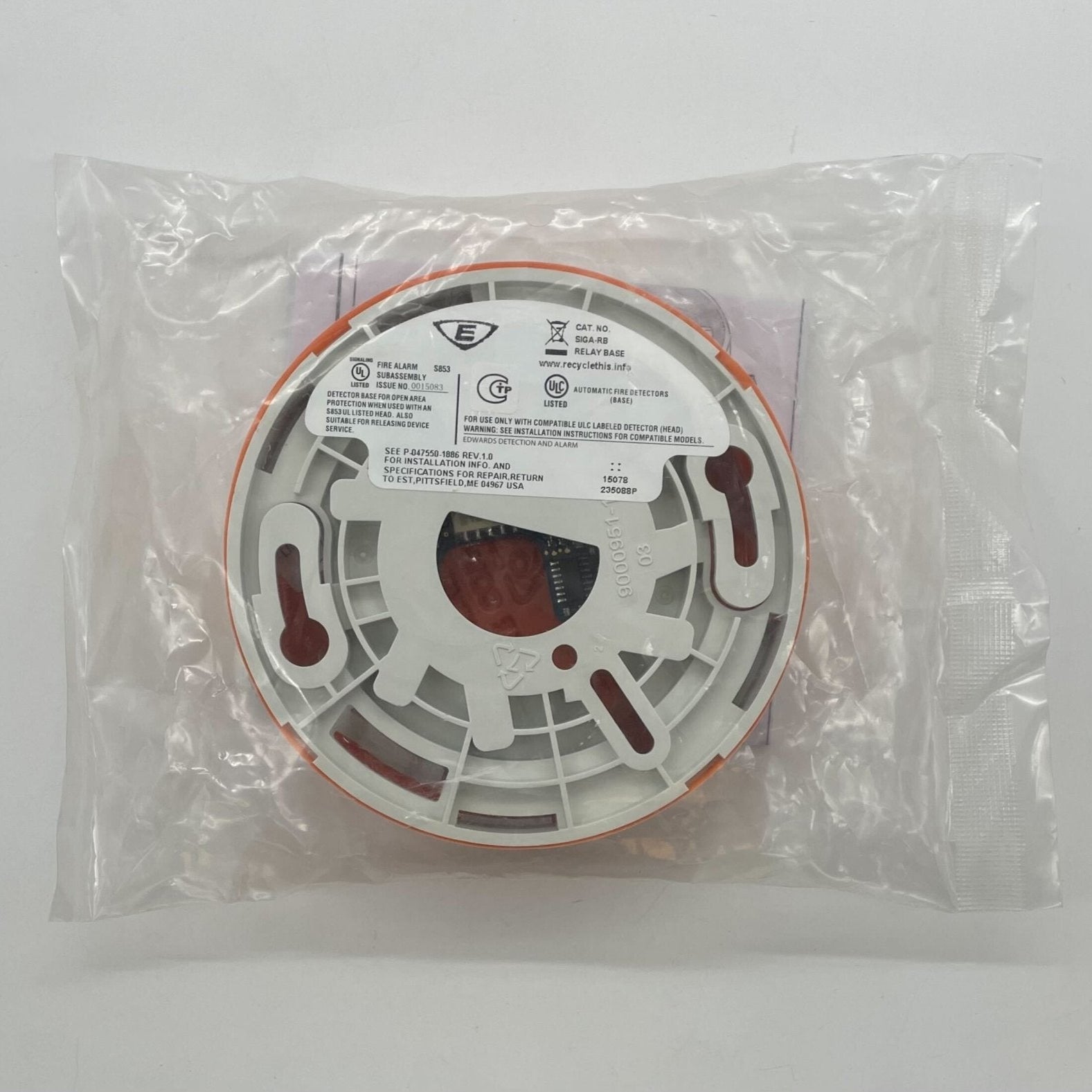 Edwards SIGA-RB base for Jem Systems, featuring a compact, durable design suitable for industrial or medical applications.