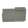 Edwards MN-BRKT3F bracket used for Jem Systems installation, shown in black metal with mounting holes for secure attachment.