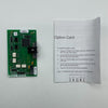 Edwards 3-RS232 fire alarm device, shown in black with control ports, designed for building safety and fire detection.