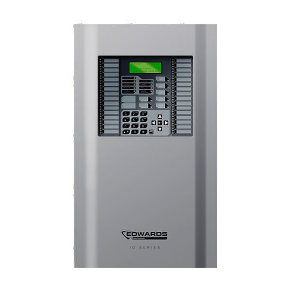 Edwards IO1000G fire alarm sensor with ULC certification, installed in a commercial building for fire safety detection