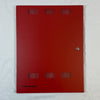 Edwards RACCDR fire alarm device installed on wall, part of Edwards fire alarm system for safety and detection.