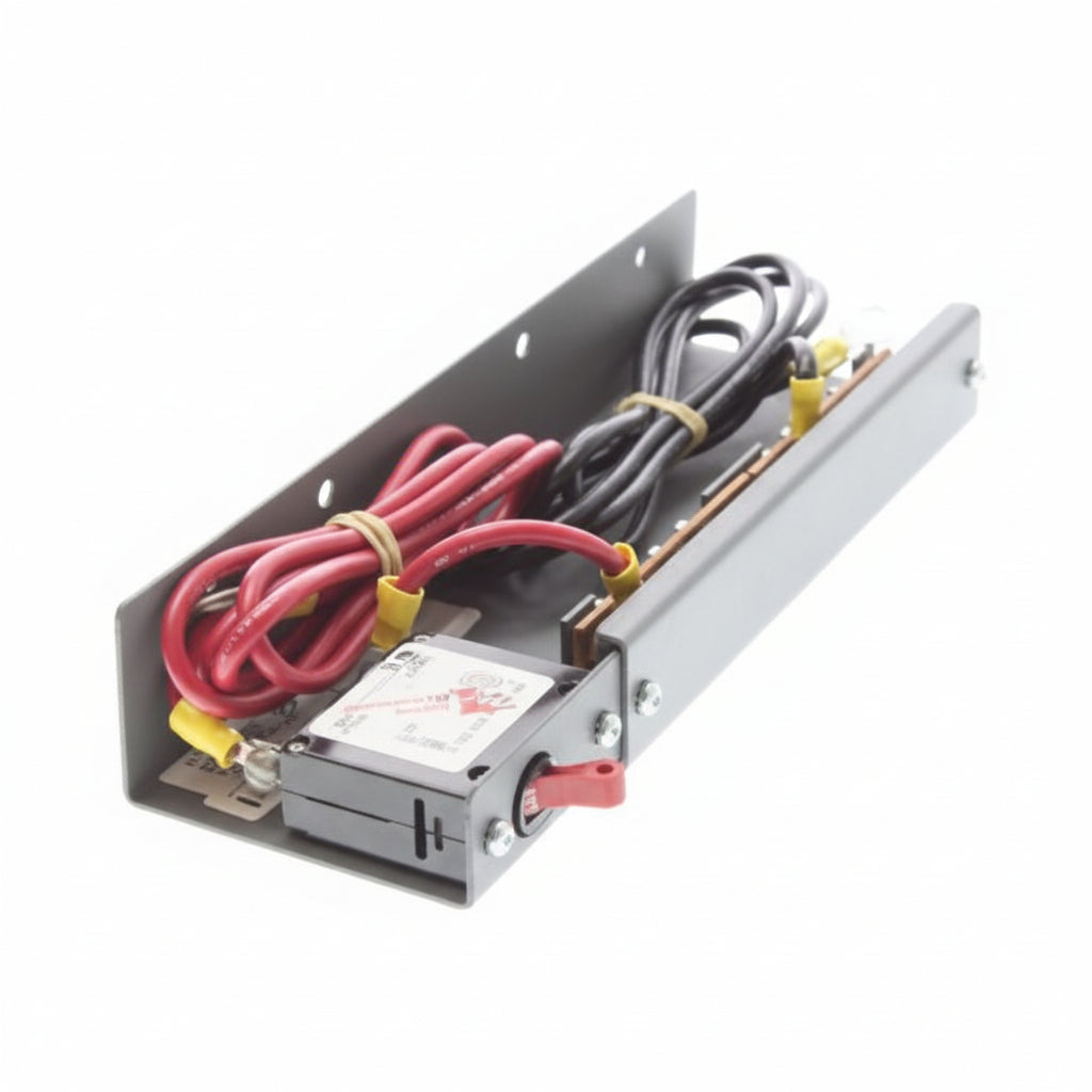 Edwards 3-BTSEN fire alarm with sensor and wiring, mounted on a ceiling for smoke detection in a commercial setting