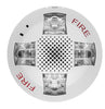 Edwards fire alarm sensor system with ULC certification, mounted on a ceiling, designed for fire detection safety.