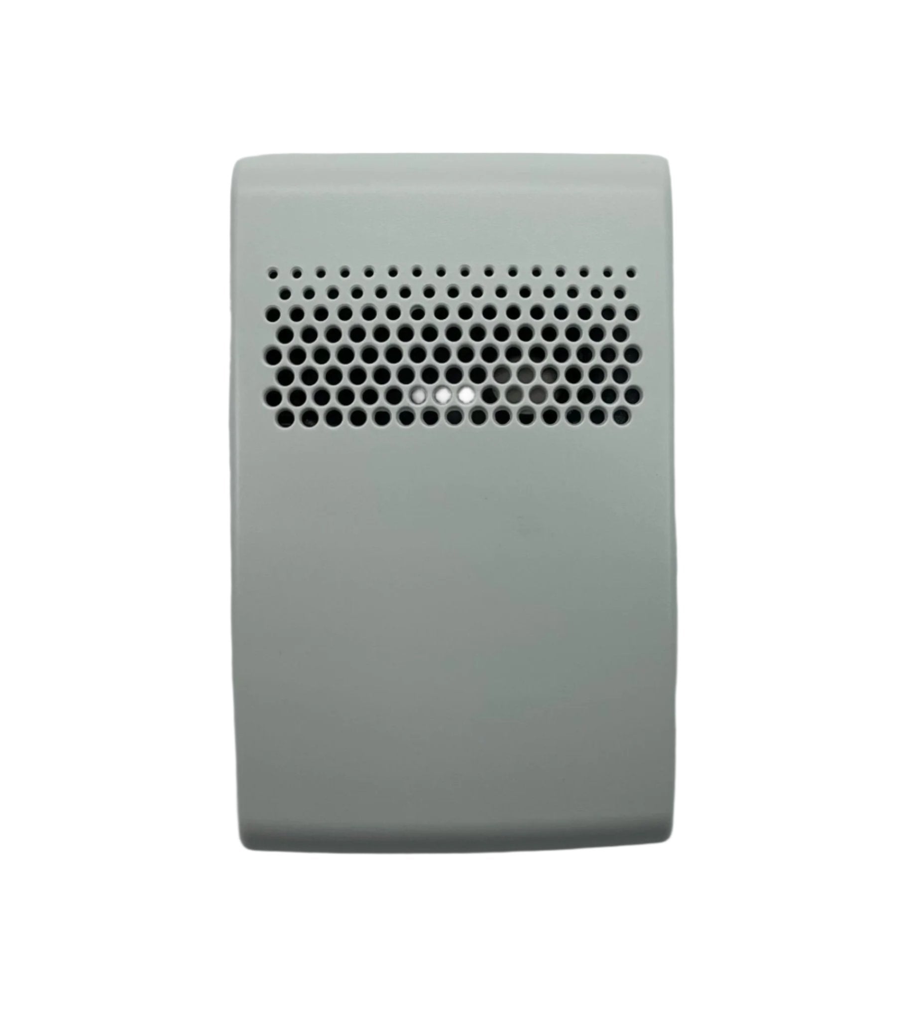 Edwards G1AWN horns mounted on a metal framework, used for industrial sound applications, branded Edwards, with a white background.
