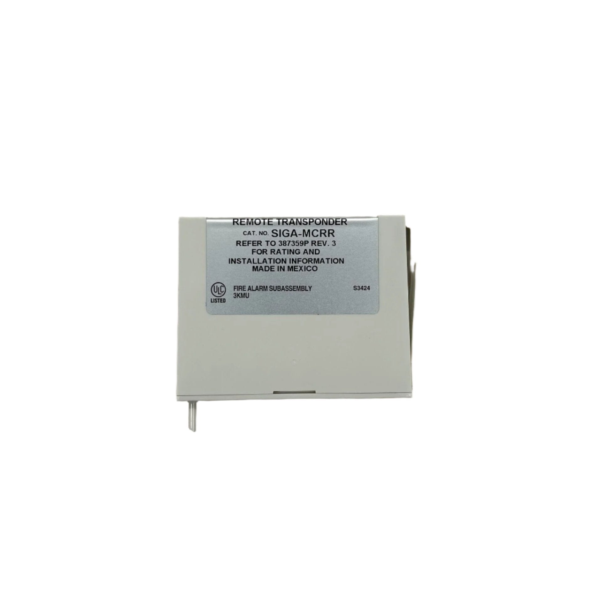 Edwards SIGA-MCRR modules for Jem Systems, showing detailed components and connections on a clean background.