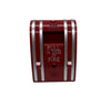 Edwards 270-DPO pull station mounted on wall, used for emergency fire alarm activation, with clear labeling and safety features.