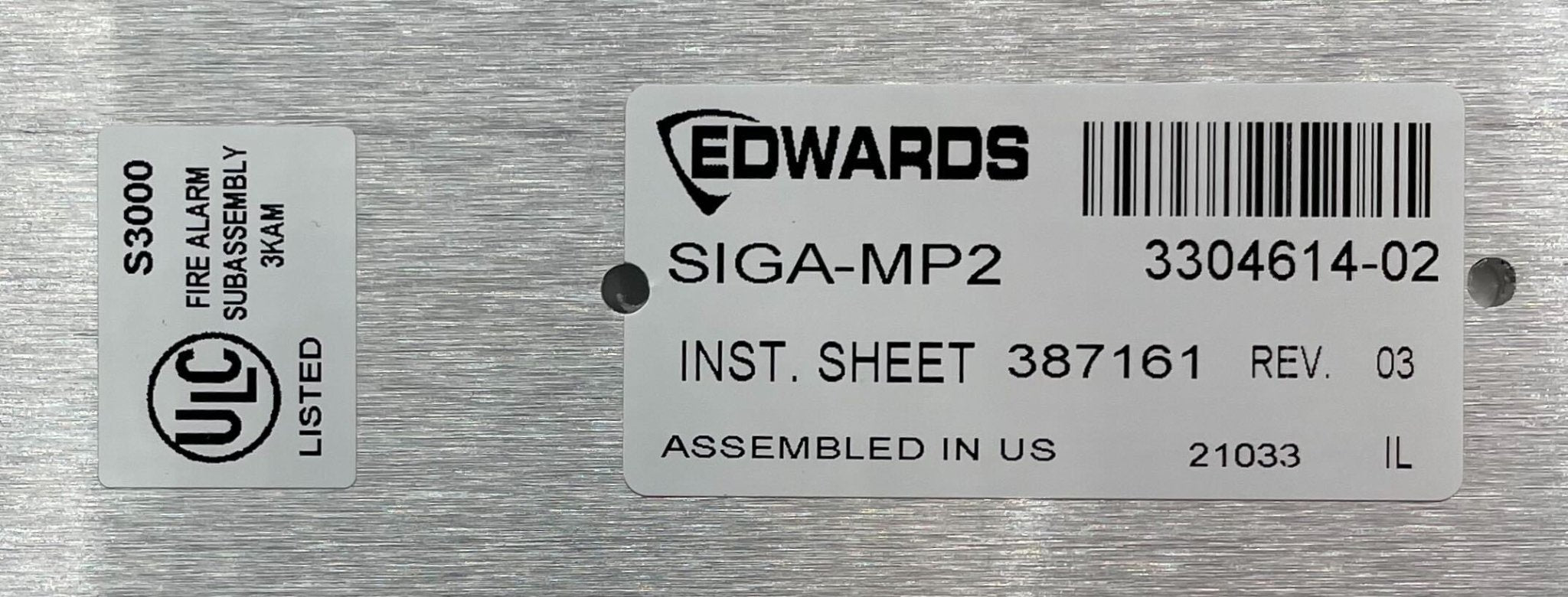 EdwardsSIGA - MP2