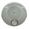 Edwards GCHFWF-S7VMC speaker strobe with speaker grille and mounting components, designed for alarm and emergency notification systems.