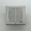 Edwards 757-1A-S70W fire alarm sensor with ULC certification, installed on a ceiling in a building interior.