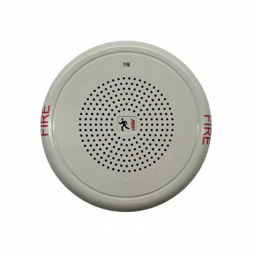 Edwards GCF-S2 speakers with sleek black cabinets and metal grille, designed for professional sound reinforcement.