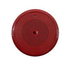 Edwards GCHFRF-S2 speaker from Jem Systems Canada, showing a compact, black speaker with mounting brackets and control panel.