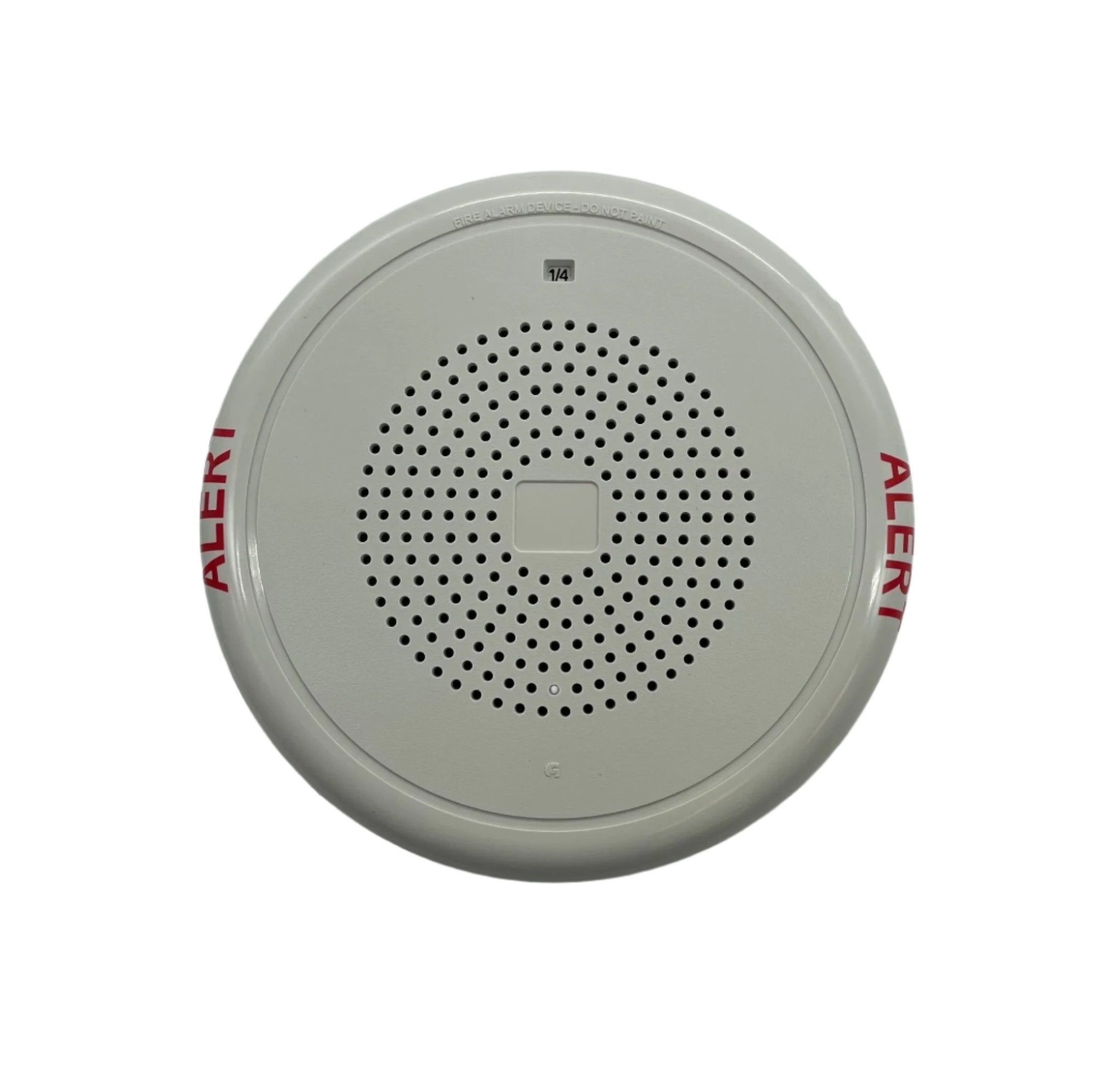 Edwards GCHFWA-S7 speaker designed for professional audio, featuring a sleek black finish and mounted on a wall bracket.