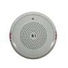 Edwards GCHFWF-S2 fire alarm control panel mounted on wall with digital display and control buttons.