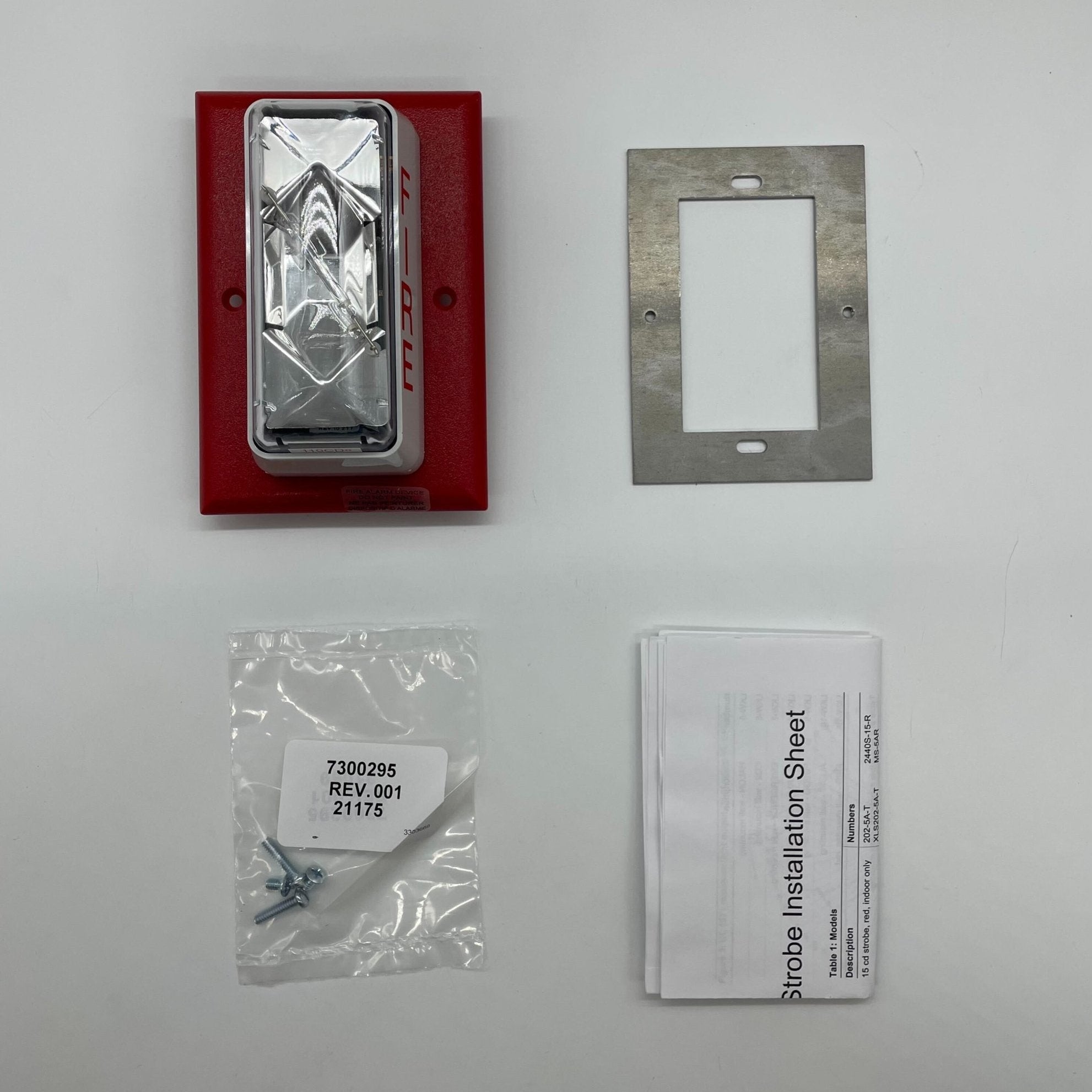 Edwards 202-8A-T fire alarm sensor installed on ceiling, part of Edwards fire alarm system with ULC certification.