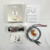 Edwards MN-FVPN fire alarm sensor system with ULC certification, mounted on a white ceiling, showing detection components and wiring.