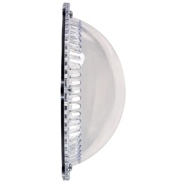 STI-1215 fire alarm sensor from STI, mounted on a ceiling, designed for fire detection and safety in commercial buildings