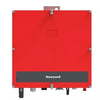 Fiplex by Honeywell HONBDA-D-7S27B communication device mounted on a wall with control panels and wiring visible
