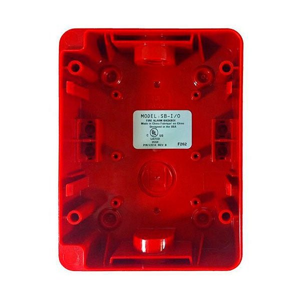 Firelite SB-I/O fire alarm system module with input/output ports, used for fire detection and control applications.
