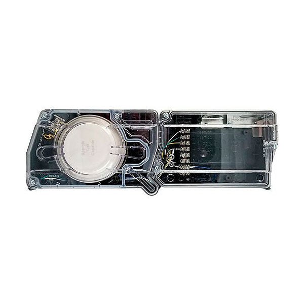 Fire-Lite Firelite D365PL fire alarm control panel with Jem Systems Canada branding and detailed electronic components.