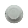Fire-Lite Firelite SD365 smoke detector with alarm, mounted on ceiling, featuring digital display and sensor components.