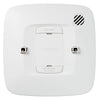 Gentex H220 heat alarm, 220VAC heat detector mounted on ceiling, designed for fire safety in residential or commercial buildings.